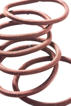 Sale Hiuslenkki ruskea pyöreä 6 kpl Hiustarvikkeet