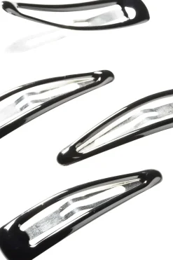 New Hiusnapsu musta 4 kpl Hiustarvikkeet