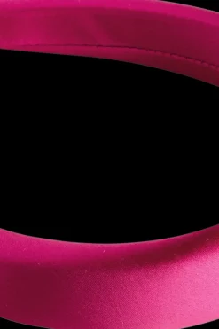 Cailap Hiustarvikkeet<Hiuspanta muhkea satiini pinkki