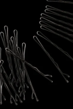 Outlet Hiuspinni musta 4,8 cm 24 kpl Hiustarvikkeet