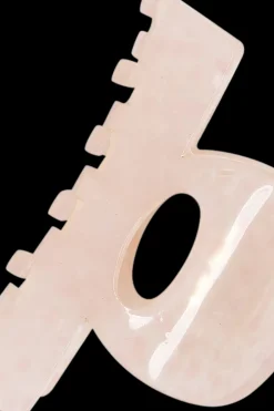 New Hiussolki 6 cm vaaleanpunainen Hiustarvikkeet