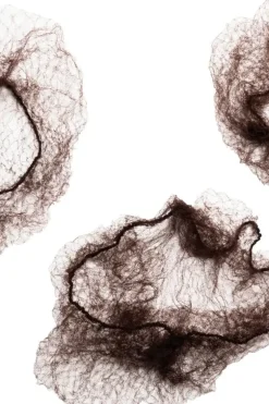 Best kokopään hiusverkko ruskea 3 kpl Hiustarvikkeet