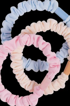 Cailap Hiustarvikkeet<Ohuet hiuslenkit 3 kpl värilajitelma vaal.sin/vaal.pun/kerma