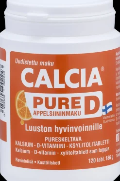 New Pure D Kalkki-D3 vitamiinitabletti 120 tabl Kivennäis- Ja Hivenaineet
