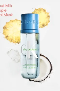 Calvin Klein tuoksut Vartalotuoksut|Nuorten Naisten Hajuvedet<Calvin Klein Hair & bodymist Silky Coconut 236 ml hius- ja vartalotuoksu