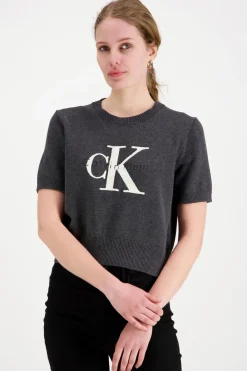 Calvin Klein Jeans Neuleet<Chunky cotton graphic neule