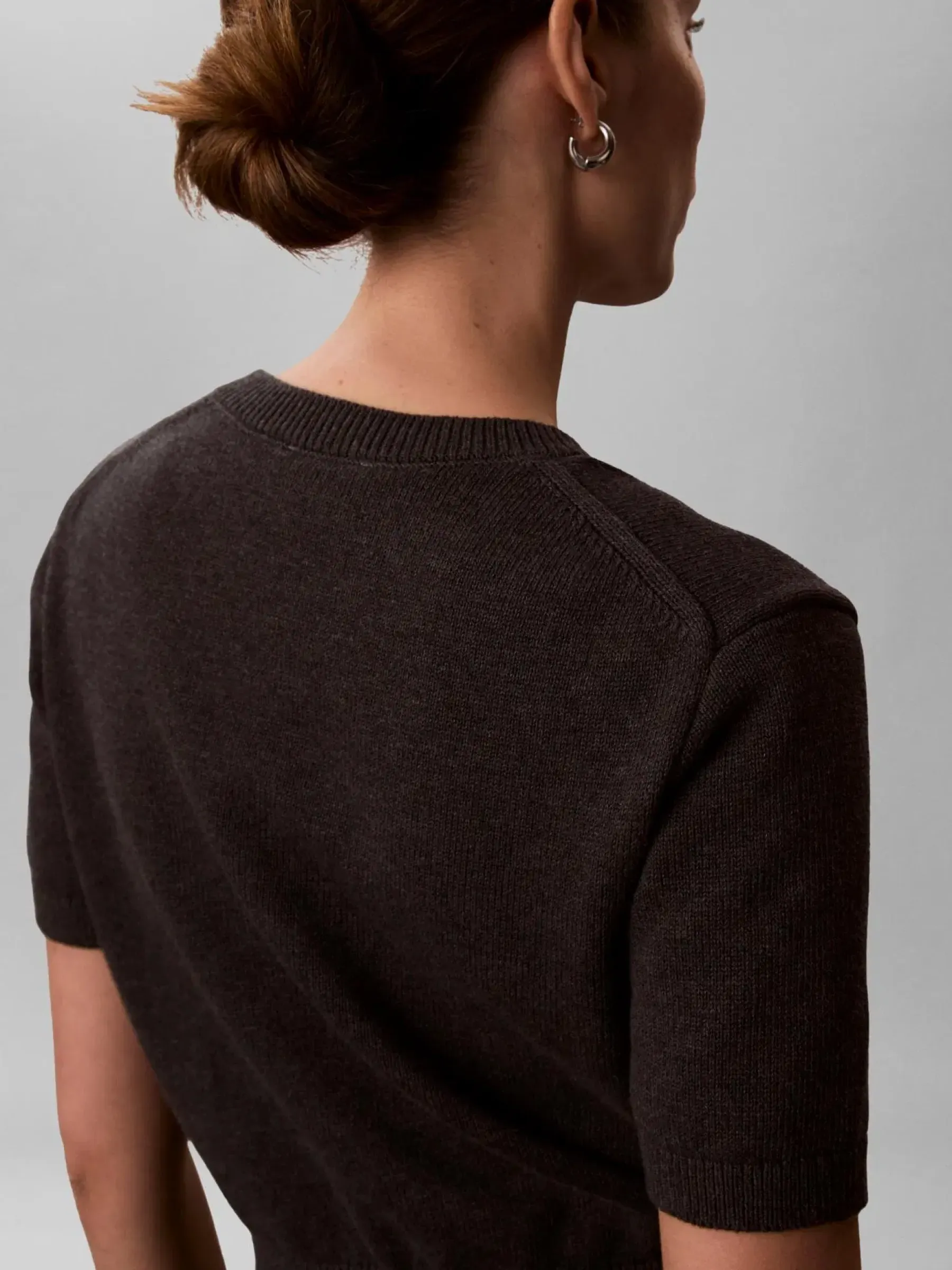 Calvin Klein Jeans Neuleet<Chunky cotton graphic neule