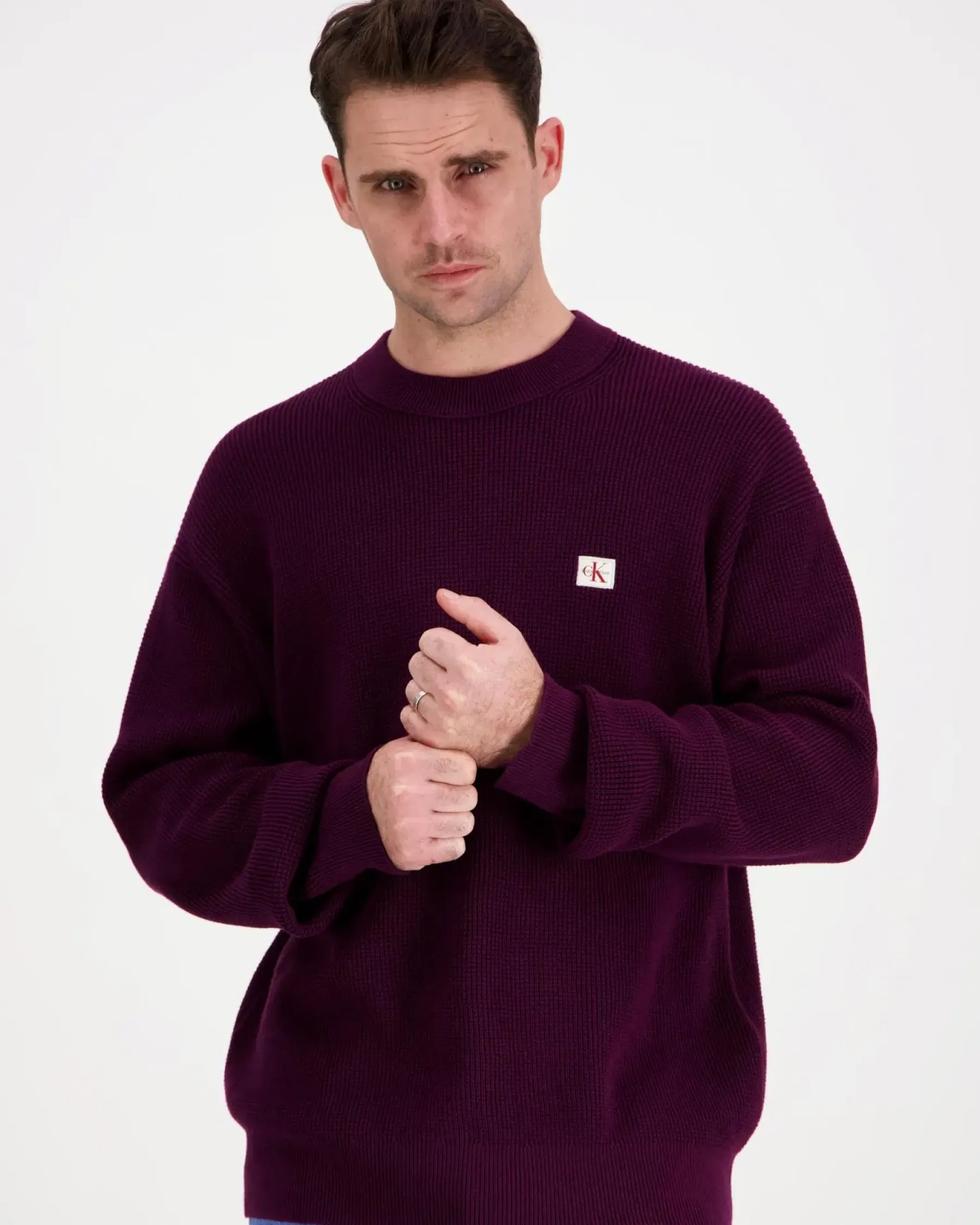 New Ls ez cotton waffle crwnk neule Neuleet