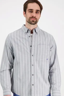 Best Ls stripe oxford classic shirt kauluspaita Paidat