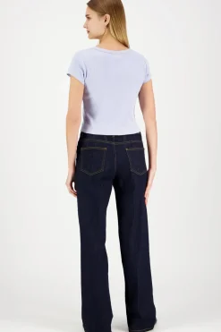 Best Woven label 2x2 baby rib t-paita Paidat Ja Topit