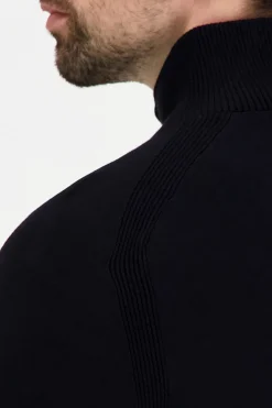 Calvin Klein Neuleet<Ls ck tech knit qz sweater neule