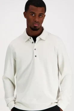 Calvin Klein Neuleet<Ls jacquard wool polo neule