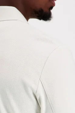 Calvin Klein Neuleet<Ls jacquard wool polo neule