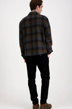 Calvin Klein Takit<Ls yd wool flannel fz jkt bombertakki