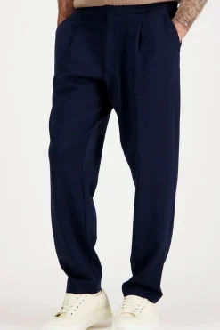 Calvin Klein Housut<Slim tapered knit pleated pant housut