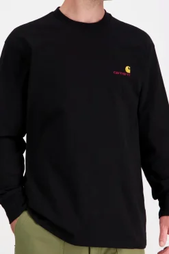 Carhartt WIP Paidat<L/s american script t-paita