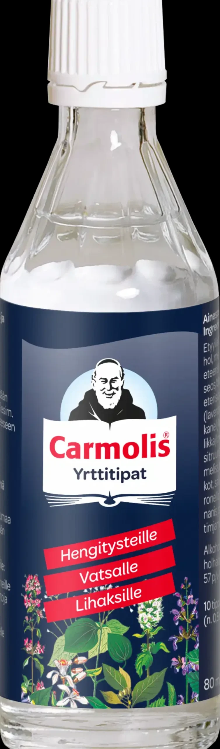 Carmolis Erityisvalmisteet<yrttitipat 80 ml
