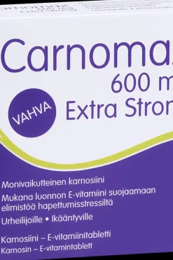 Clearance 600 mg Extra Strong karnosiinitabletti 60 tabl Aminohapot