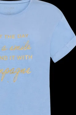 Claire Woman Paidat Ja Topit<Claire Aoife champagne teksti t-paita