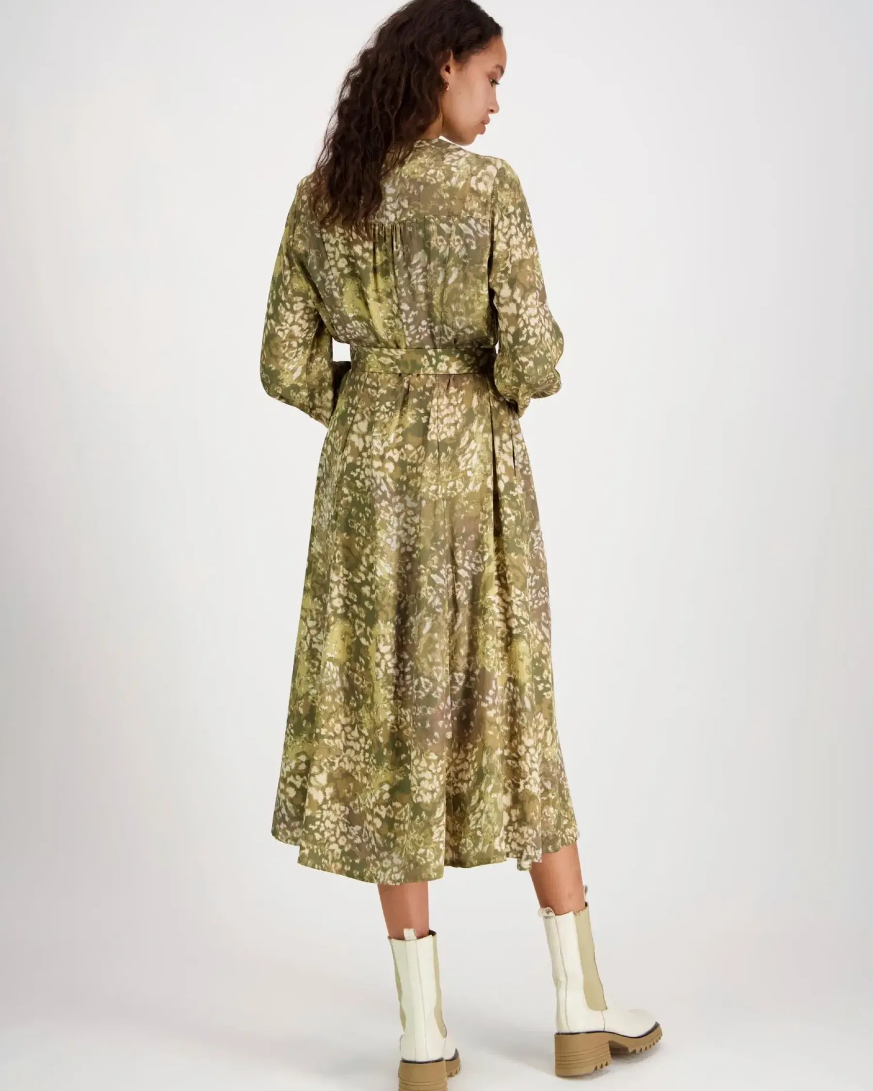 Claire Woman Mekot<Claire Delia viskoosi kuosimekko