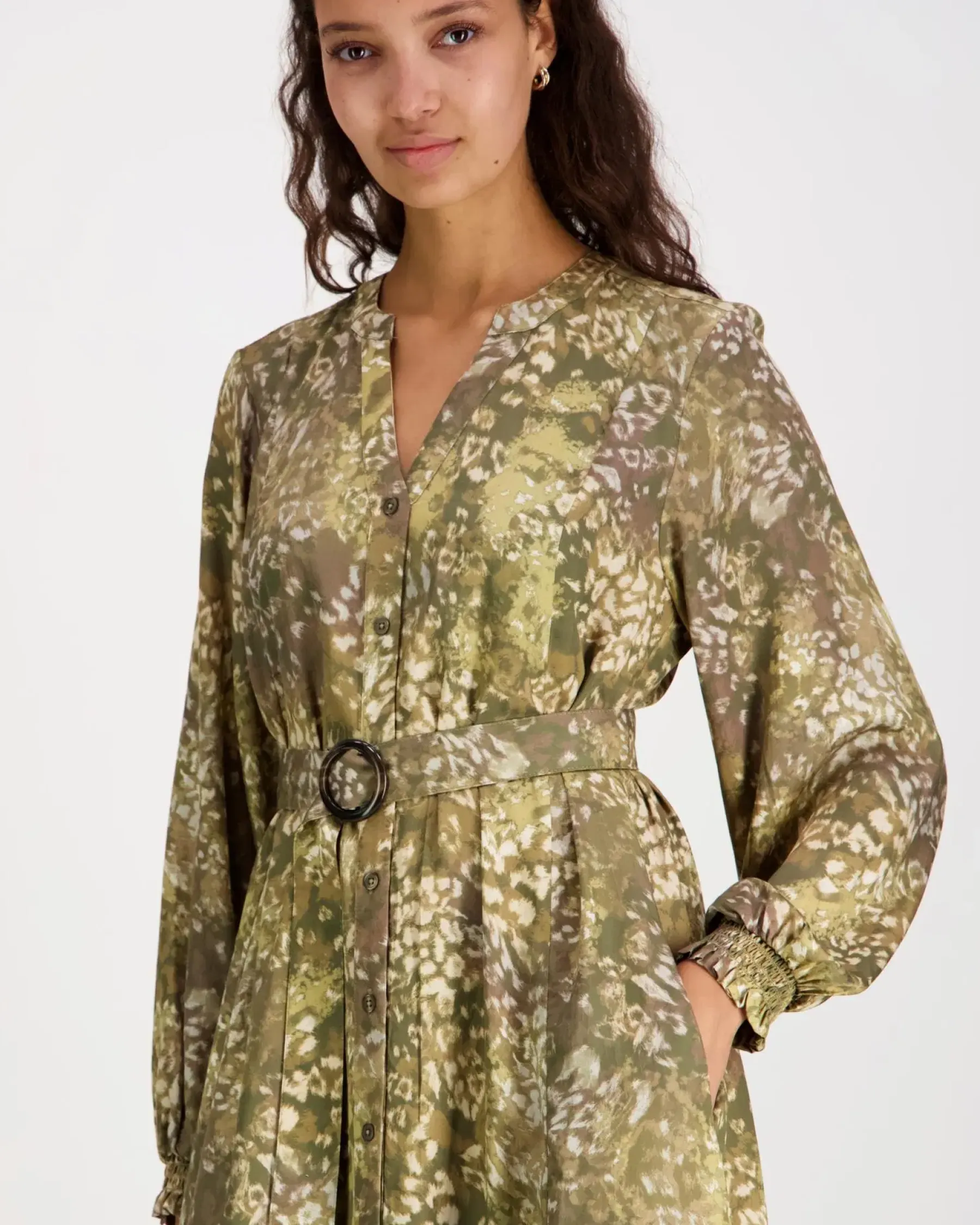 Claire Woman Mekot<Claire Delia viskoosi kuosimekko