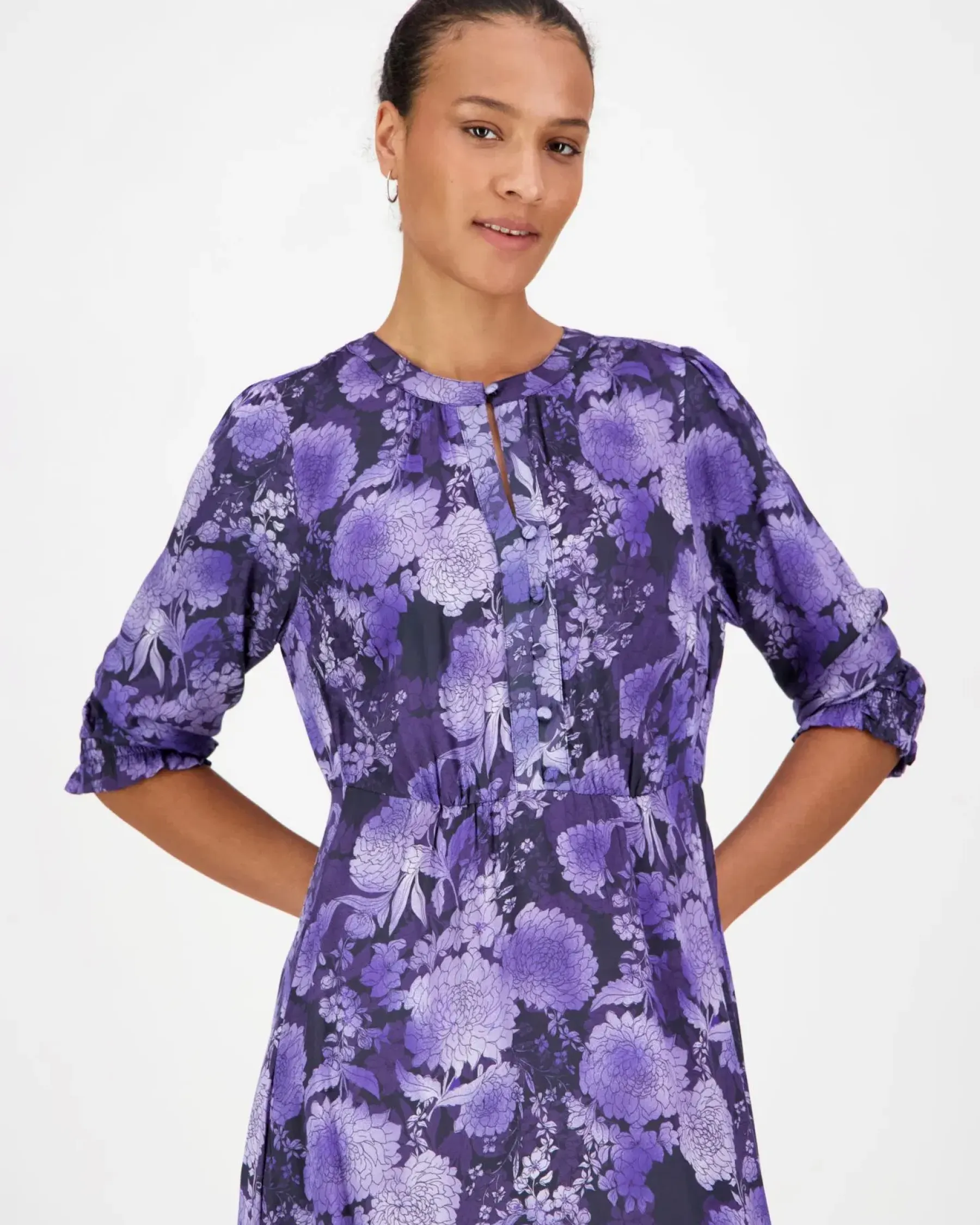 Sale Claire Dione viskoosi kuosimekko Mekot