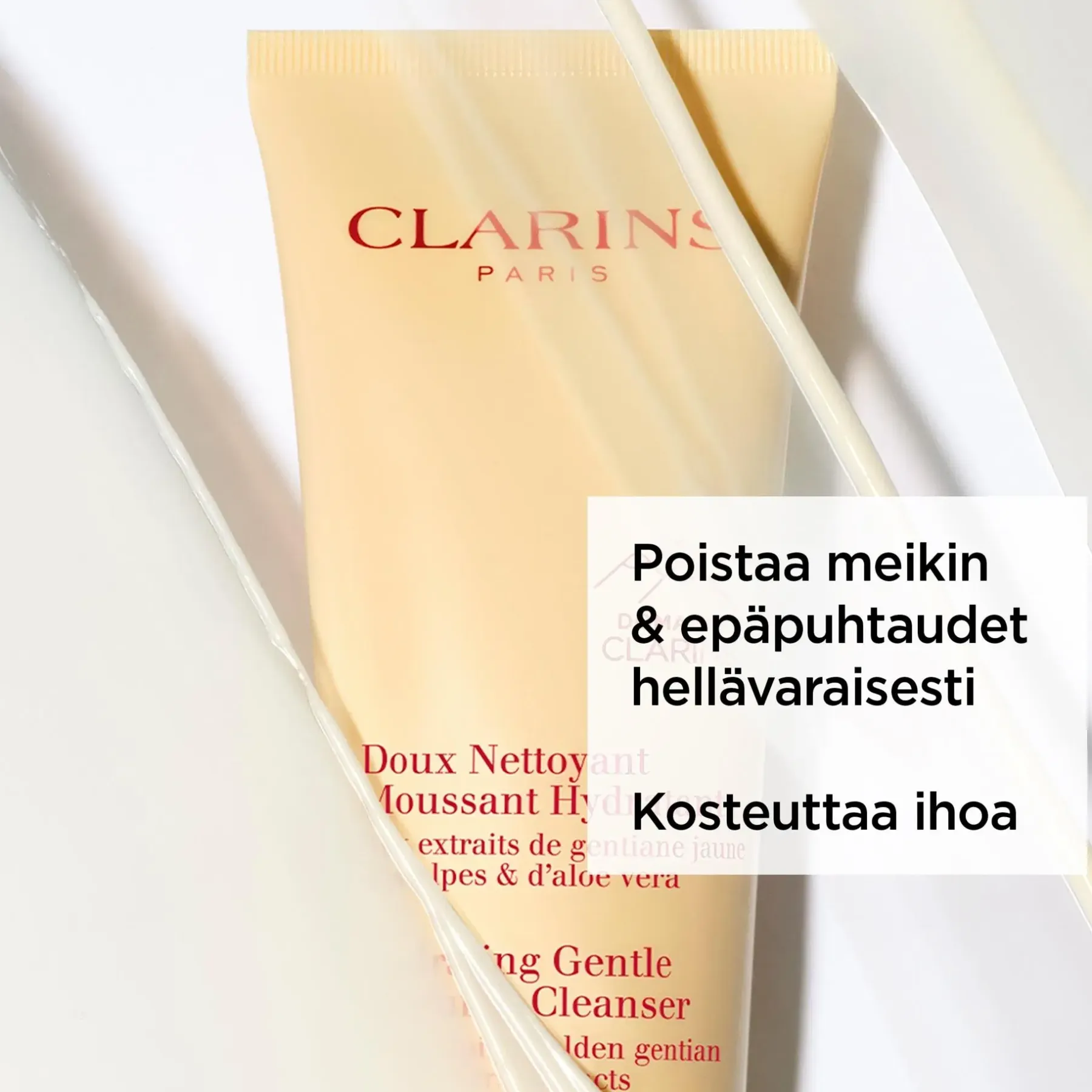 Clarins Kasvojenhoito<Hydrating Gentle Foaming Cleanser puhdistusaine 125 ml