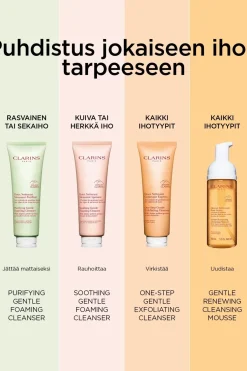 Clarins Kasvojenhoito<Hydrating Gentle Foaming Cleanser puhdistusaine 125 ml