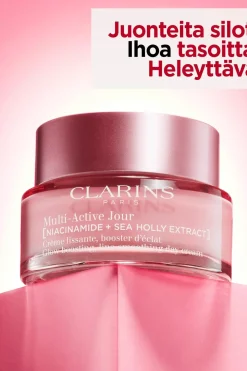 Clarins Ihonhoidon Tehoaineet|Kasvojenhoito<Multi-Active [NIACINAMIDE + SEA HOLLY EXTRACT] Day Cream päivävoide 50 ml
