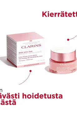 Clarins Ihonhoidon Tehoaineet|Kasvojenhoito<Multi-Active [NIACINAMIDE + SEA HOLLY EXTRACT] Day Cream päivävoide 50 ml