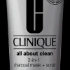 Clinique Hajusteettomat Ihonhoidon Tuotteet|Kasvojenhoito<All About Clean 2-in-1 Charcoal Mask + Scrub kasvonaamio 100 ml