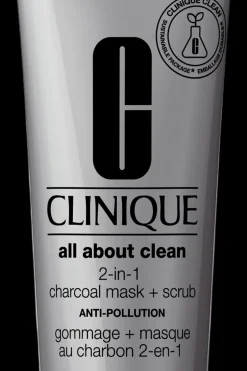 Clinique Hajusteettomat Ihonhoidon Tuotteet|Kasvojenhoito<All About Clean 2-in-1 Charcoal Mask + Scrub kasvonaamio 100 ml