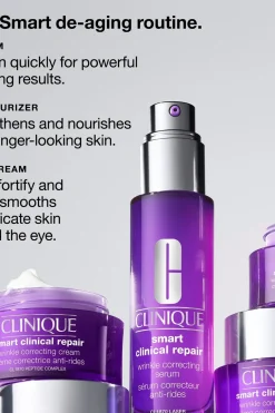 Clinique Hajusteettomat Ihonhoidon Tuotteet|Ihonhoidon Tehoaineet<Smart Clinical Repair Wrinkle Correcting Rich Cream kosteusvoide 50 ml