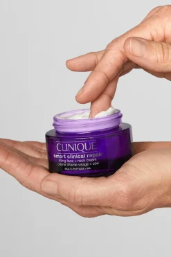 Clinique Hajusteettomat Ihonhoidon Tuotteet|Kasvojenhoito<Smart Clinical Repair Lifting Face + Neck Cream tehovoide 50 ml