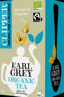 Sale Luomu Earl Grey musta tee 40g / 20ps Reilu kauppa Juomat