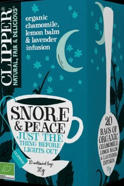 Clipper Juomat<Luomu Snore & Peace yrttihauduke 20ps / 30g