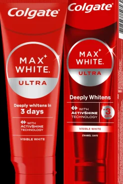 Colgate Suuhygienia|Suuhygienia<Max White Ultra Active Foam hammastahna 75ml