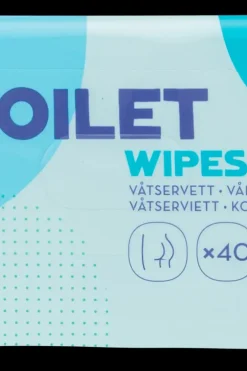 Coop Kuukautiset Ja Intiimihygienia<Toilet kosteuspyyhe 40 kpl