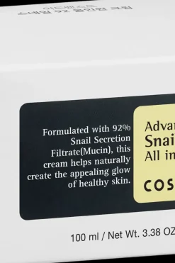 COSRX Korealainen Ihonhoito|Kasvojenhoito<Advanced Snail 92 All In One Cream-kosteusvoide 100ml