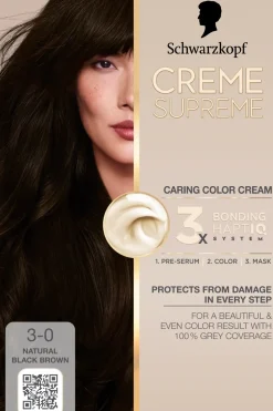 Creme Supreme Hiusvärit<3-0 Luonnollinen Mustanruskea