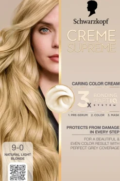 Creme Supreme Hiusvärit<9-0 Luonnollinen Kirkkaanvaalea