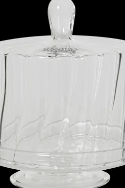 Outlet Lasinen kakkuvati kuvulla 12x14,7cm Maljakot