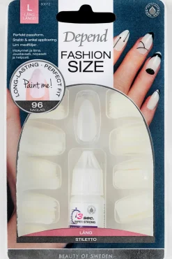 Depend Kynsimeikit Ja Kynsienhoito<Fashion Size 96-pack Stiletto irtokynnet nr 80072
