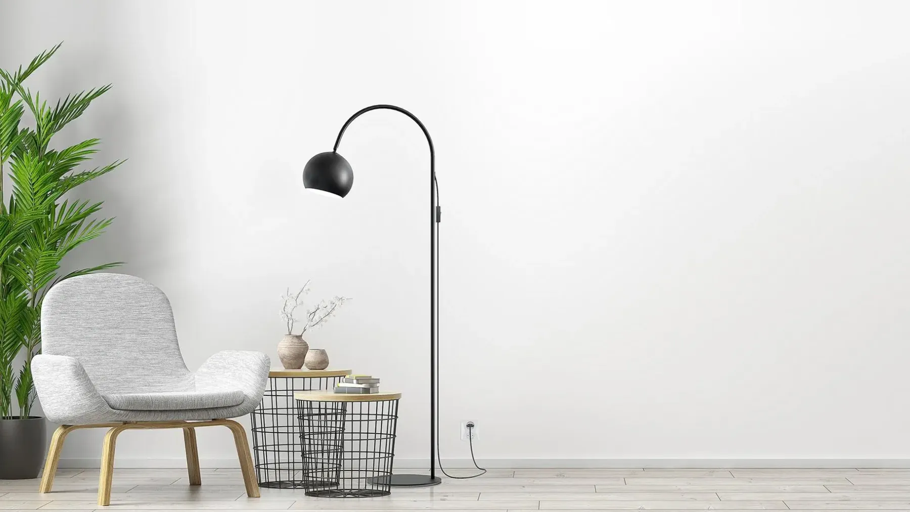 Valaisin Grönlund Lattiavalaisimet<Design by Grönlund Round Single lattiavalaisin