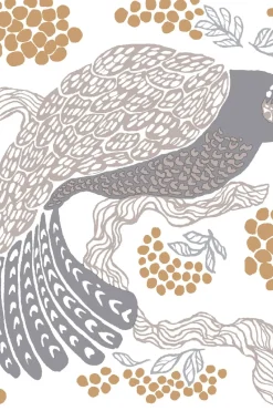 Vallila Servetit Ja Lautasliinat<DESIGNS FOR DUNI lautasliina Viserrys Beige 33 x 33cm 3-krs 20 kpl