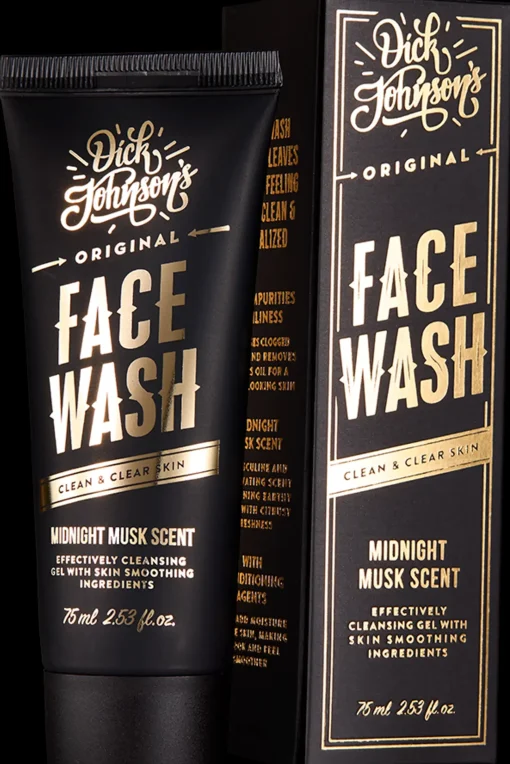 Dick Johnson Ihonhoito<Face Wash Midnight Musk kasvojen puhdistusgeeli 75 ml