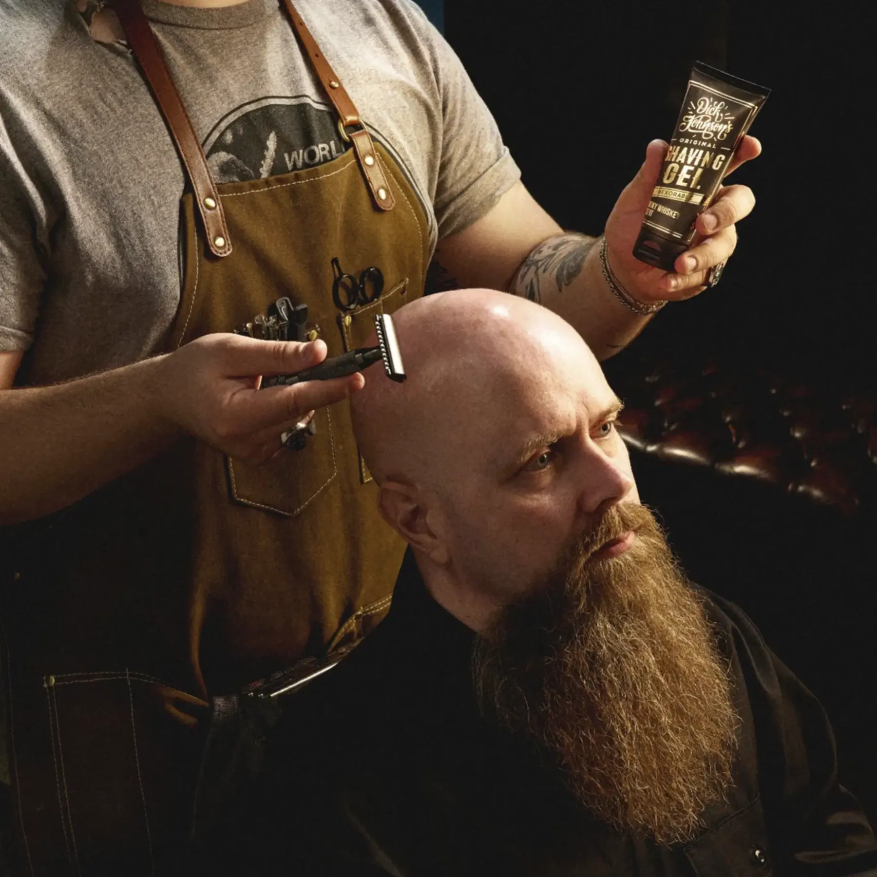 Dick Johnson Parranajo<Razor Aiguise Black partahöylä