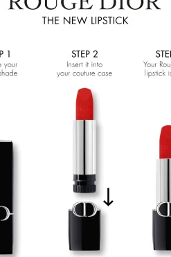 DIOR Meikkien Täyttöpakkaukset|Huulimeikit<Rouge Lipstick Velvet Refill huulipunan täyttö 3,5 g