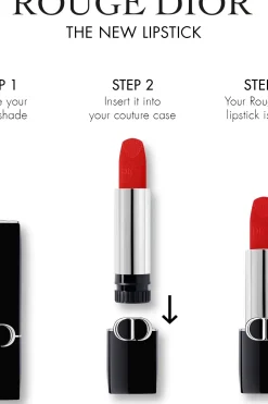 DIOR Meikkien Täyttöpakkaukset|Huulimeikit<Rouge Lipstick Velvet Refill huulipunan täyttö 3,5 g