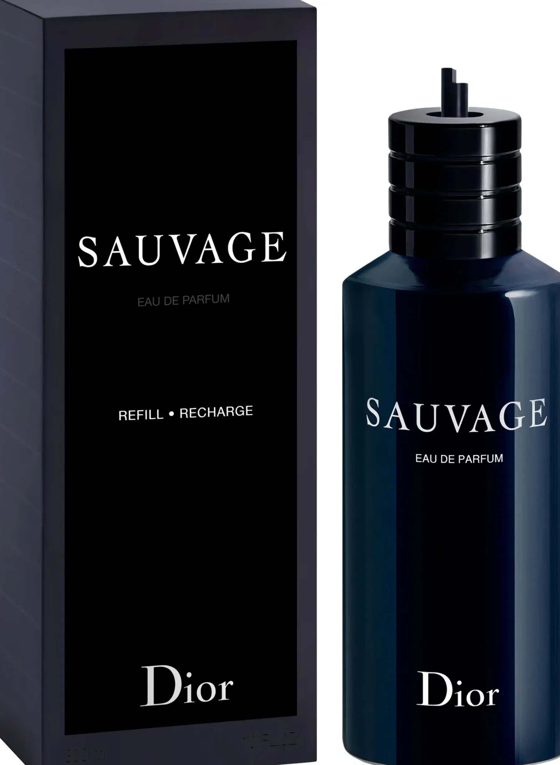 New Sauvage EdP Refill täyttöpakkaus 300 ml Tuoksut|Tuoksujen Täyttöpakkaukset